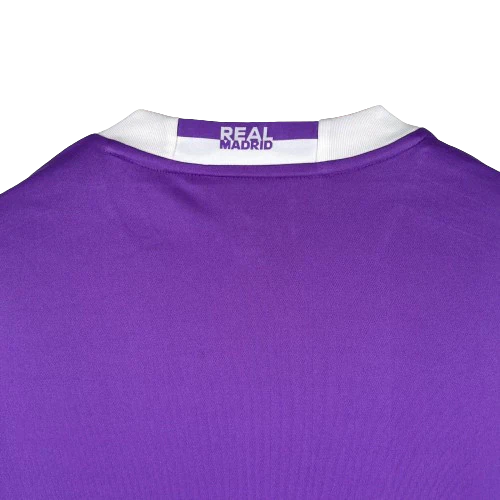 Camisa Retrô Real Madrid II Away Adidas 2016/17 Masculino Roxo