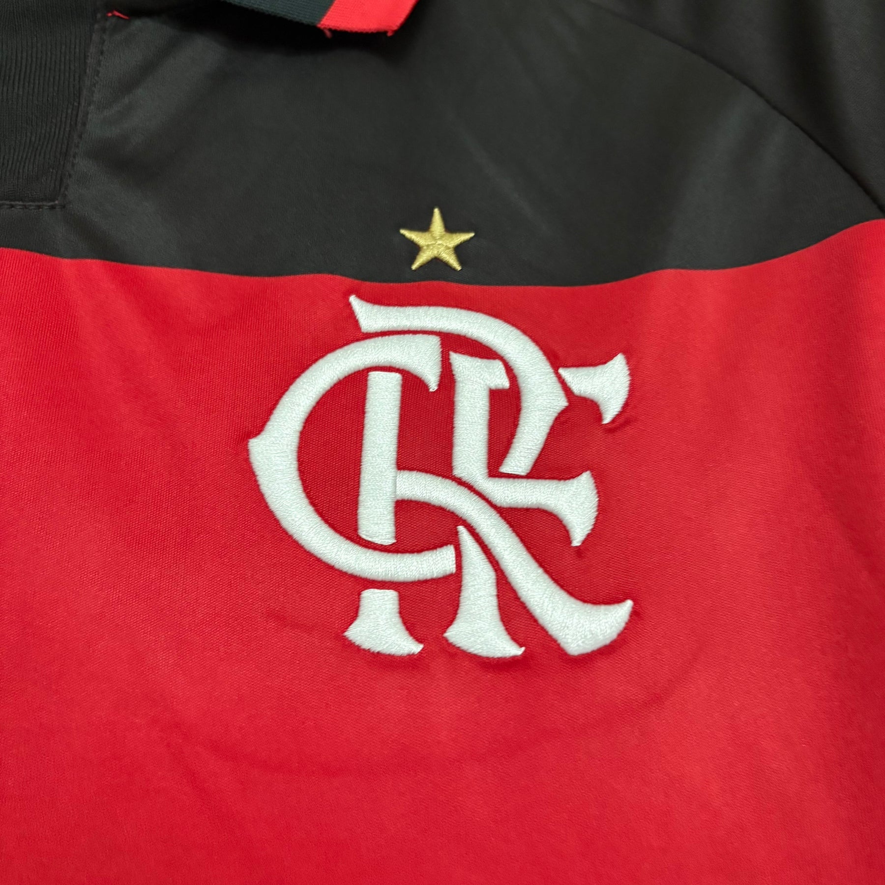 Camisa CRF Home 26/27 Manga Longa - Preta e Vermelha