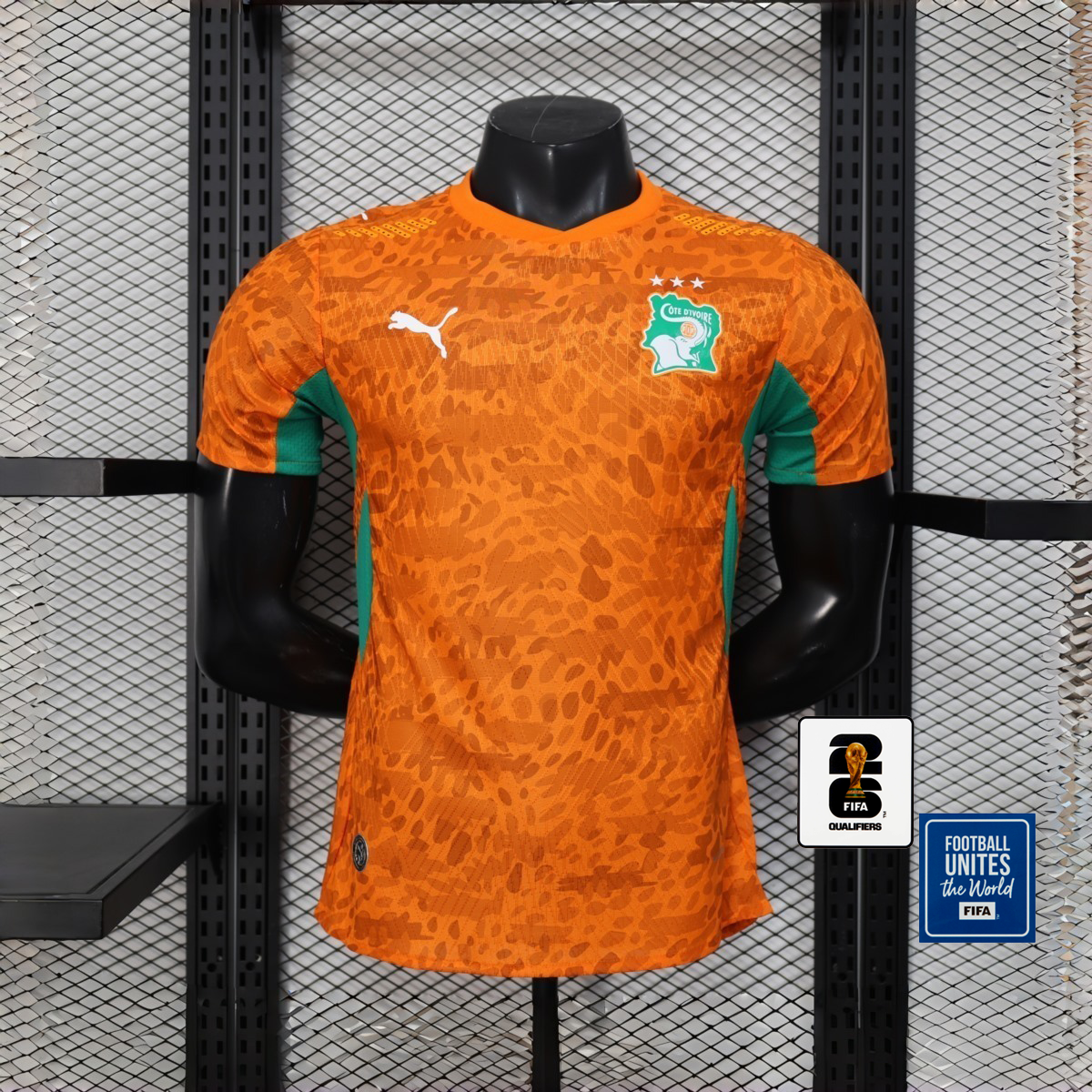 Camisa Costa do Marfim Home 26/27 - Versão Jogador