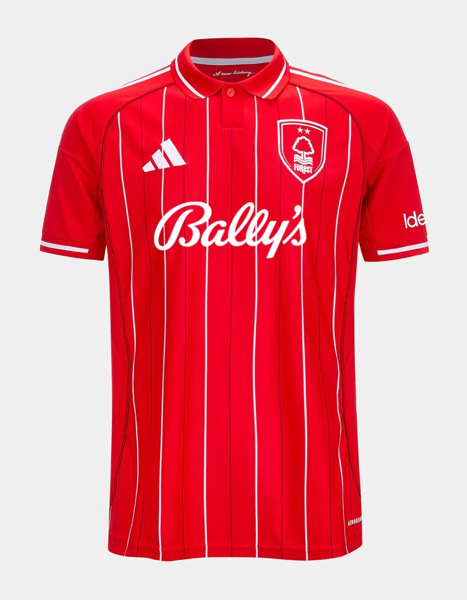 Camisa Nottingham Forest Home 25/26 - Vermelha