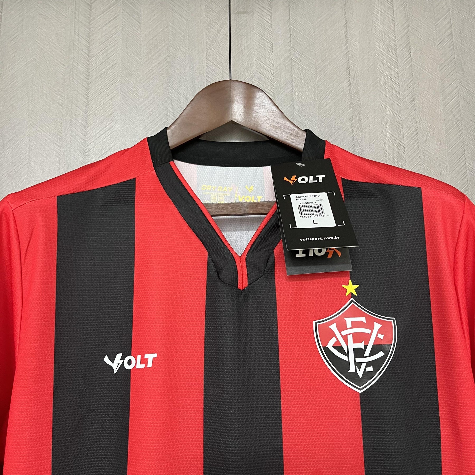 Camisa Vitória Titular 2024/25 - Versão Torcedor