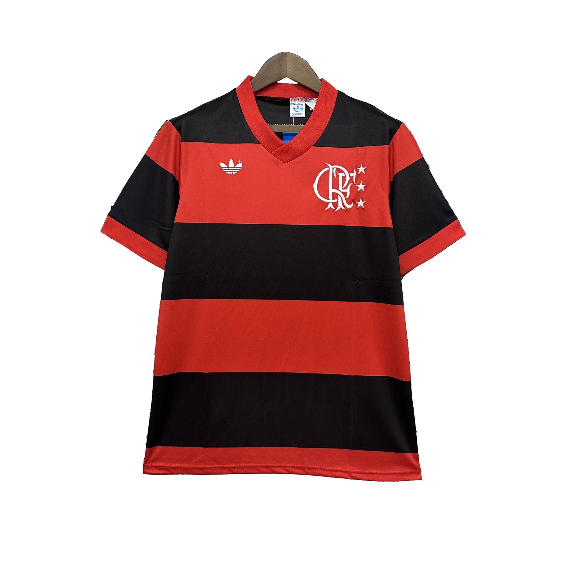 Camisa Flamengo Edição Especial 125th - Versão Retro Vermelho e Preto