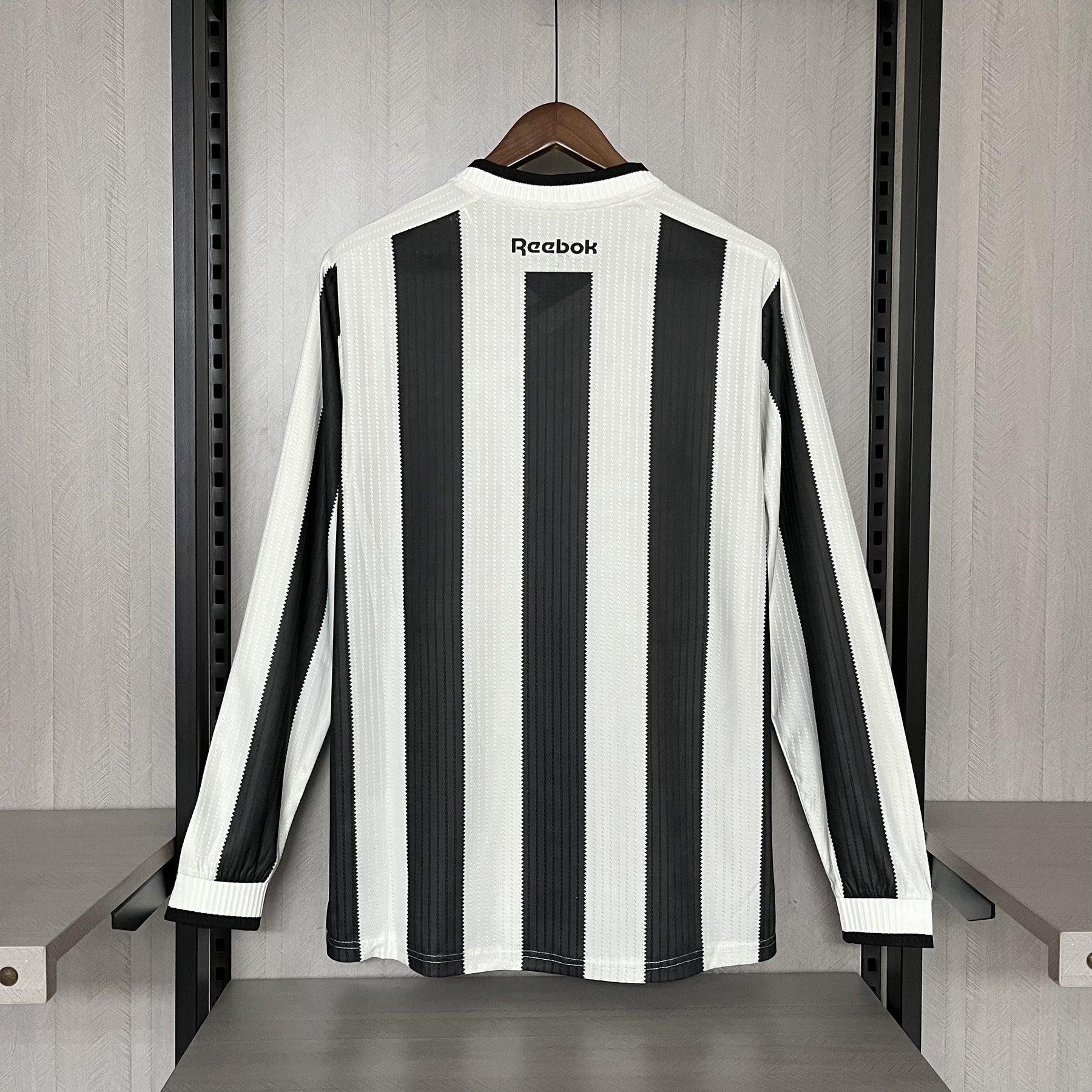 Camisa Botafogo Titular 24/25 Manga Longa - Preta e Branca