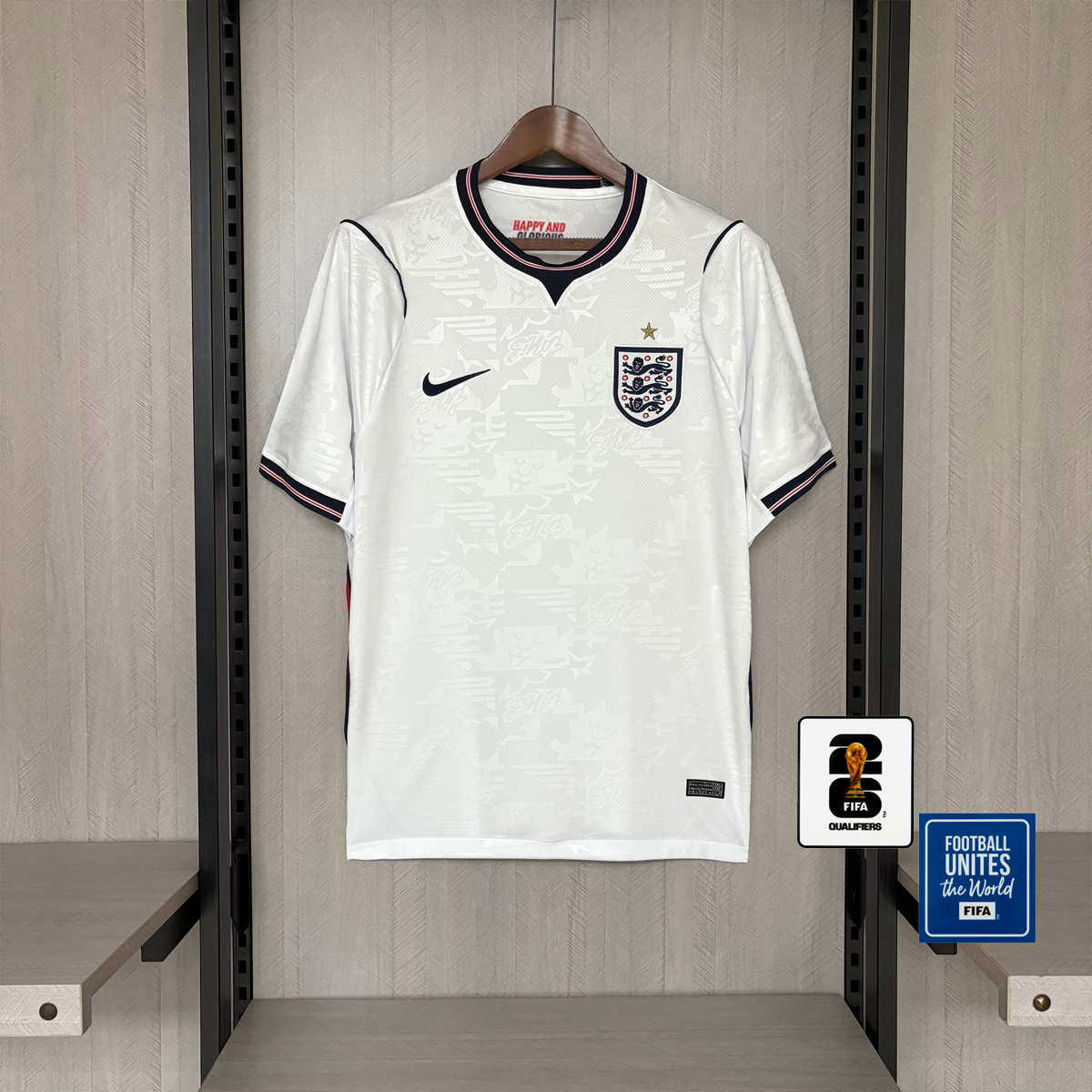 Camisa Inglaterra 26/27 - Masculina Copa do Mundo