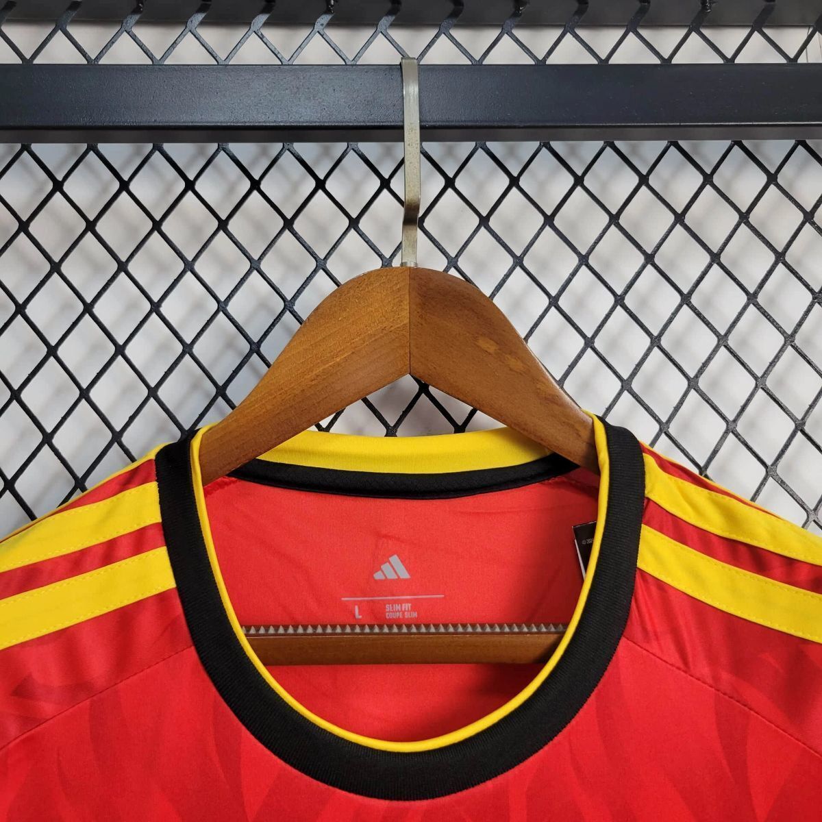 Camisa Bélgica Home 25/26 - Masculino Vermelho