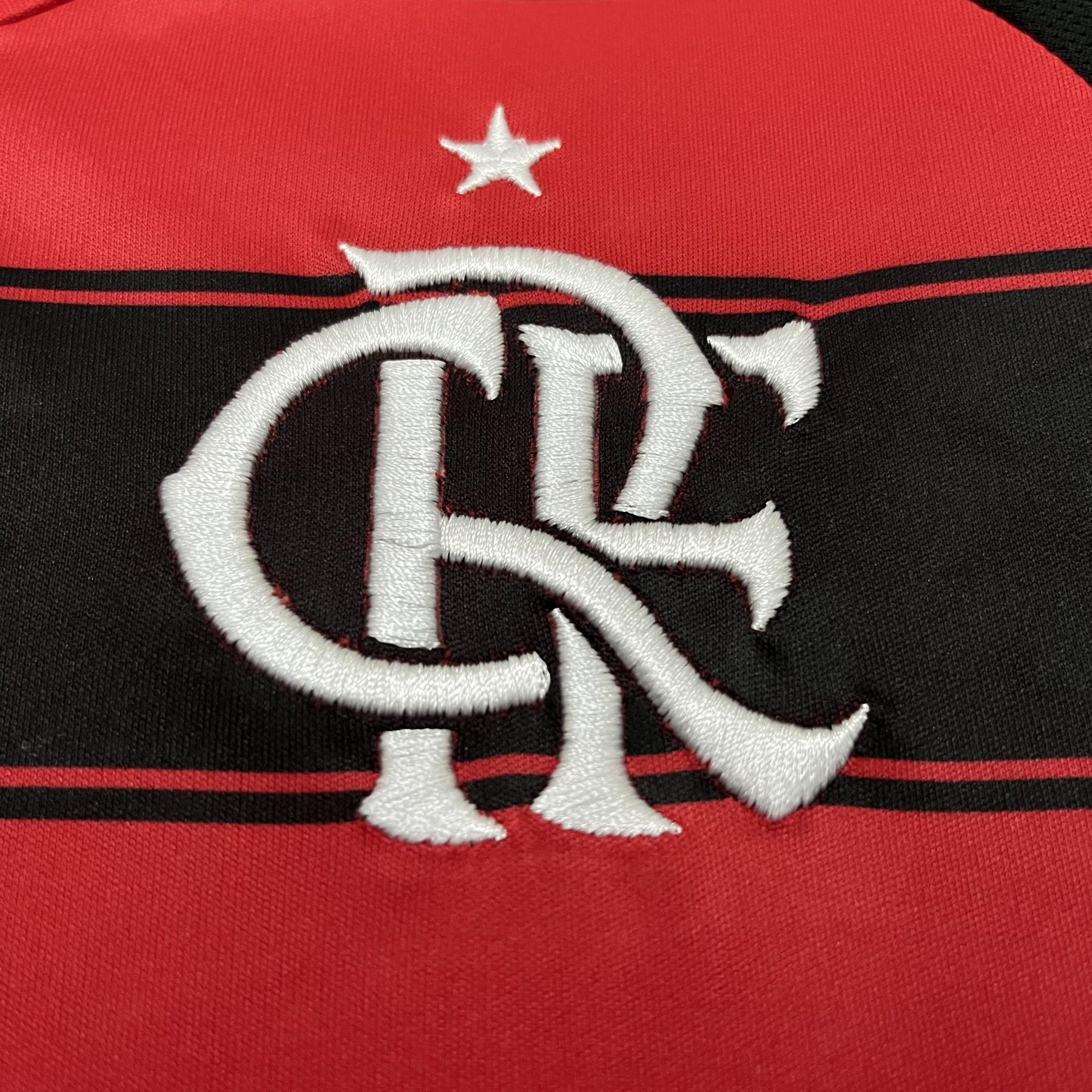 Conjunto Infantil Flamengo Titular 25/26 - Preto e Vermelho