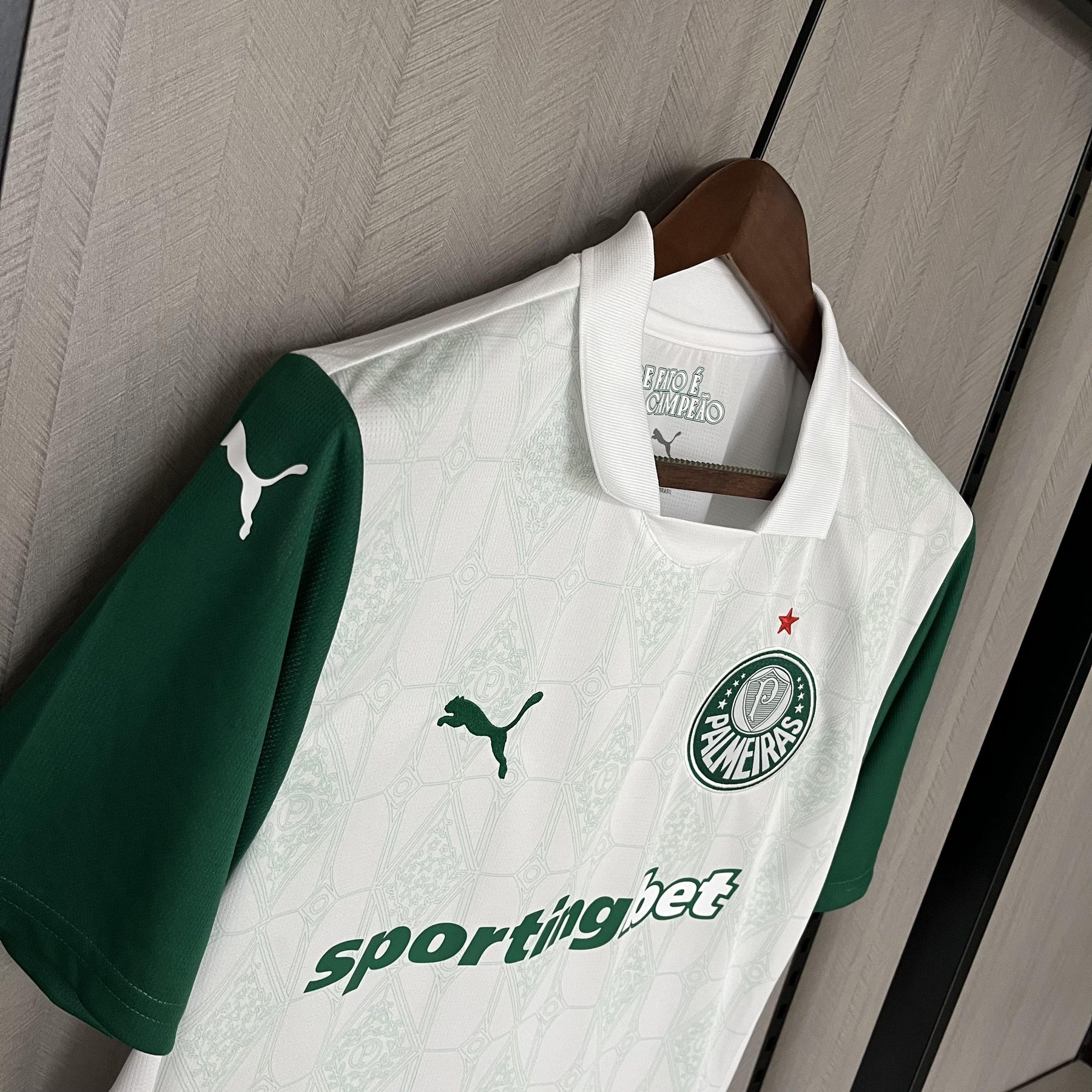 Camisa Palmeiras Fora 25/26 - Versão Torcedor Branca