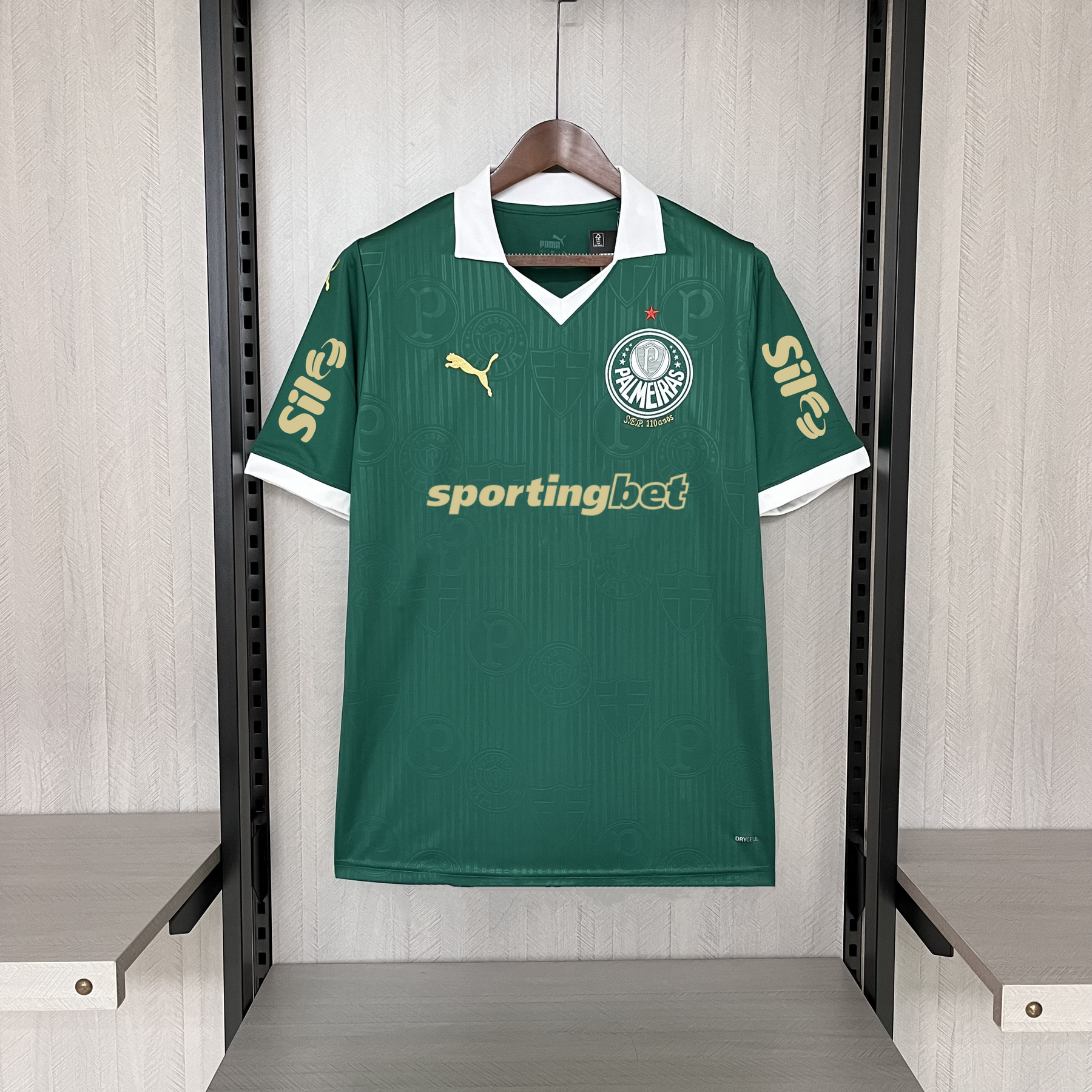 Camisa Palmeiras Titular 24/25 - Verde e Branca