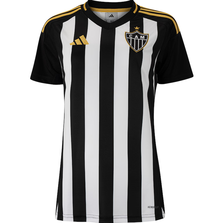 Camisa Galo Titular 25/26 - Versão Feminina Baby Look