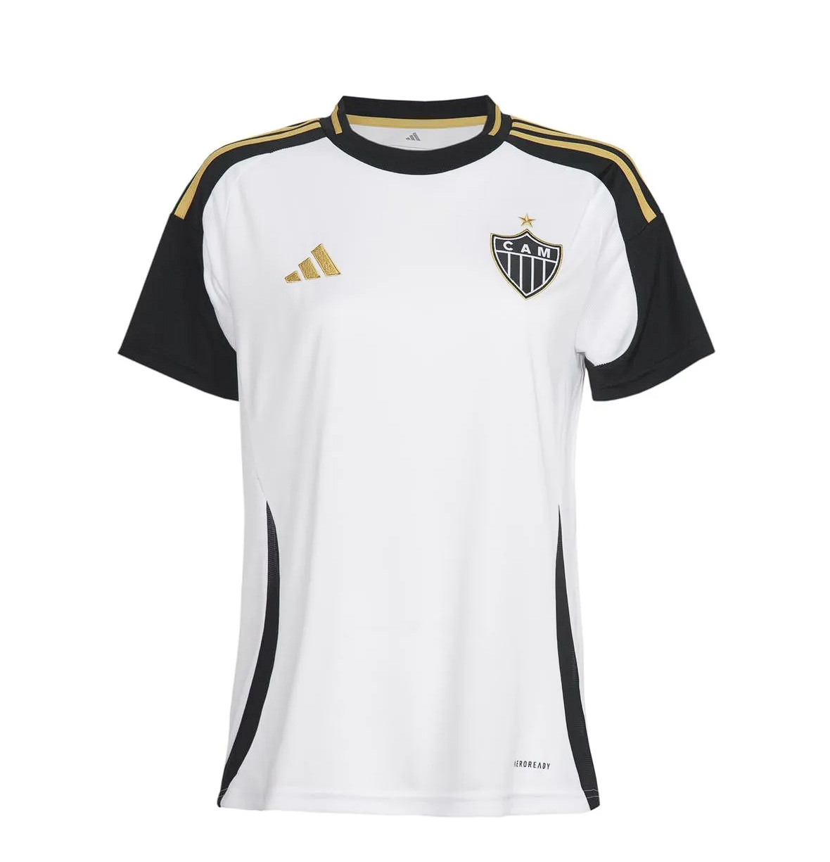Camisa Atlético Mineiro Fora 25/26 - Versão Feminina Baby Look