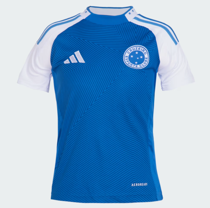 Camisa Cruzeiro Titular 25/26 - Versão Feminina Baby Look