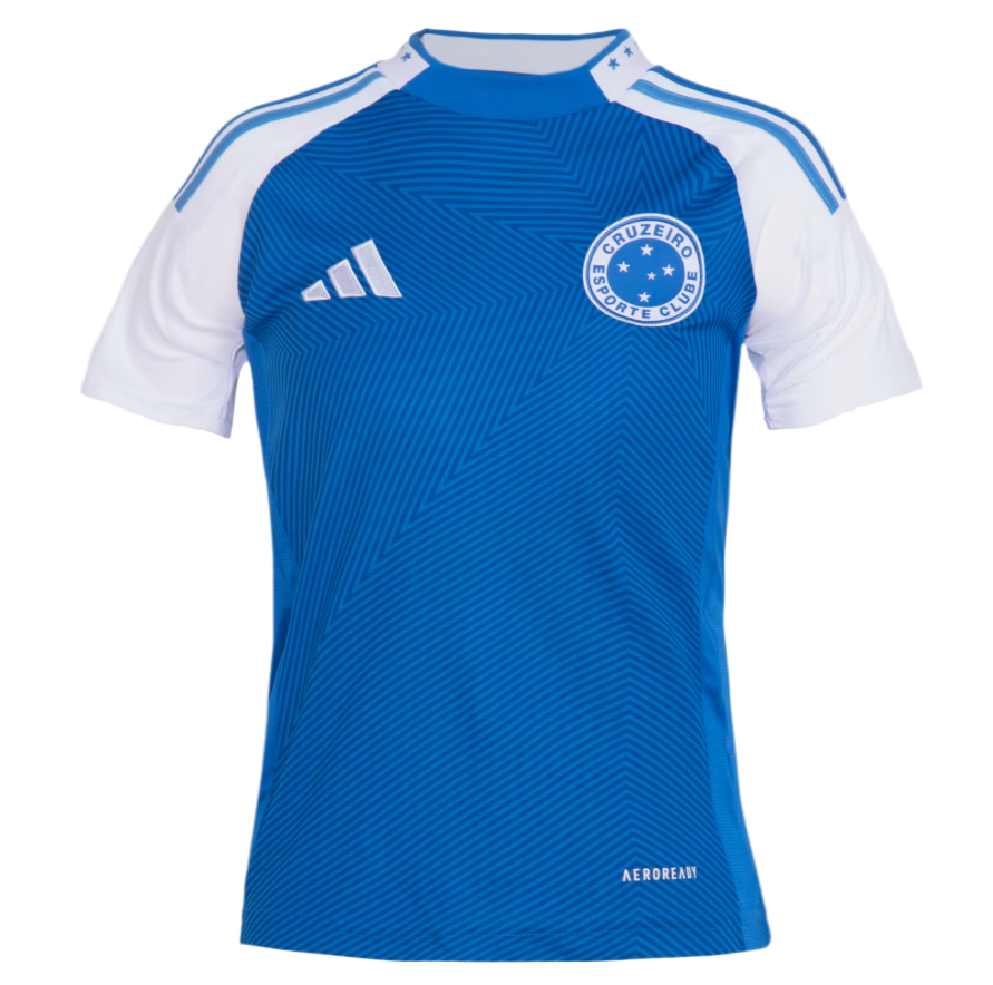 Camisa Cruzeiro Titular 25/26 - Versão Feminina Baby Look