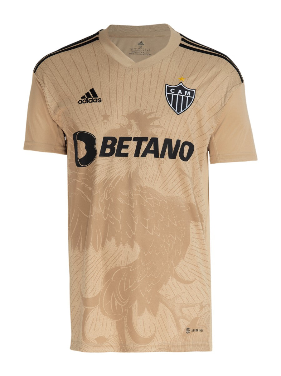 Camisa Galo Terceira 22/23 - Begê