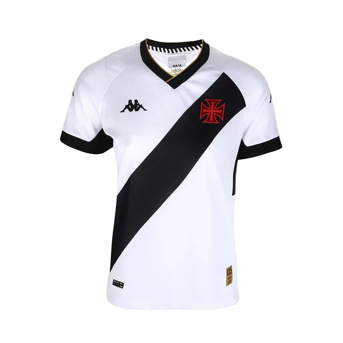 Camisa Vasco Home 23/24 - Branca e preta