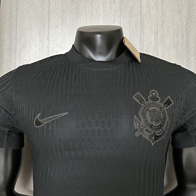 Camisa Corinthians Fora 2024/25 - Versão Jogador All Black