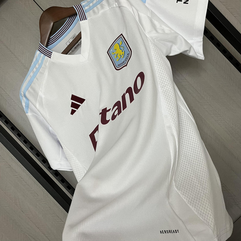 Camisa Aston Villa Away 24/25 - Branca