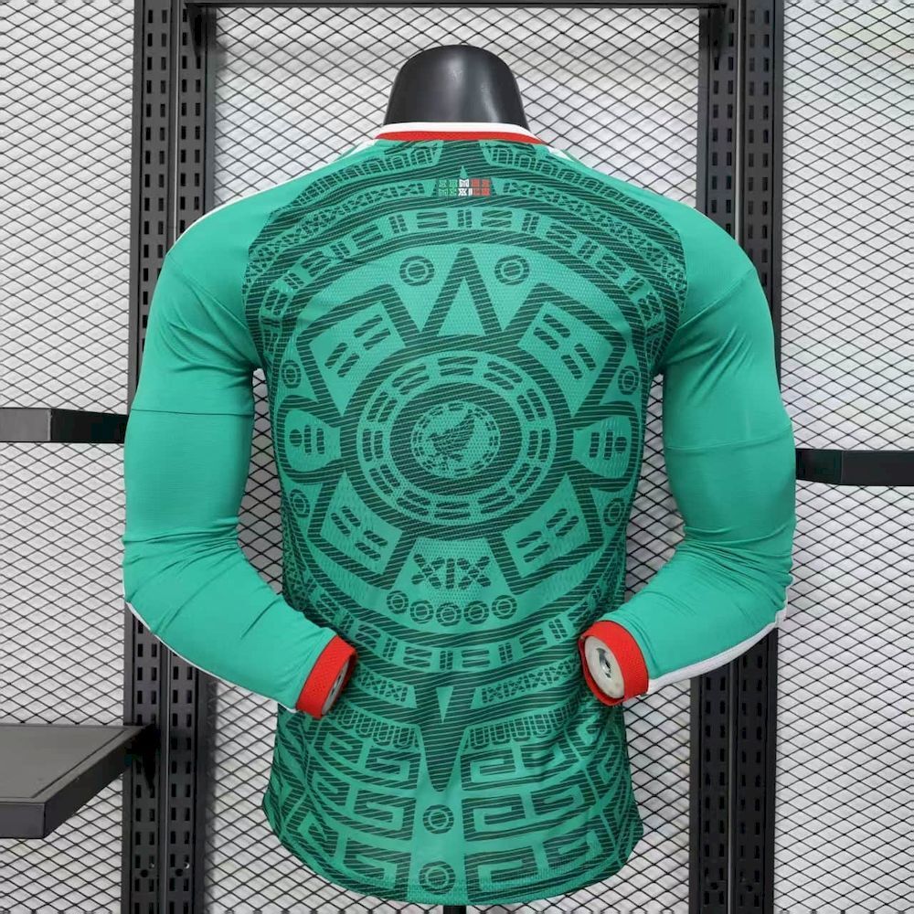 Camisa México Manga Longa 2026/27 - Versão Jogador