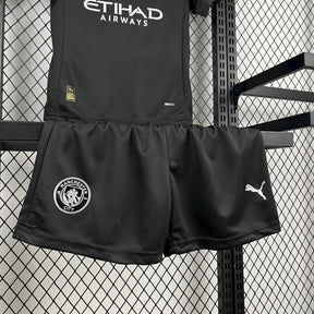 Conjunto Infantil Manchester City 25/26 - All Black