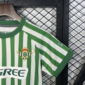 Conjunto Infantil Real Betis 25/26 - Verde Listrado