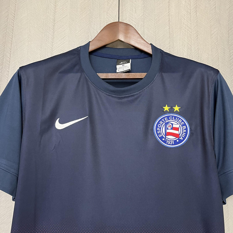 Camisa Bahia III 13/14 - Versão Retrô Azul e Rosa Degradê