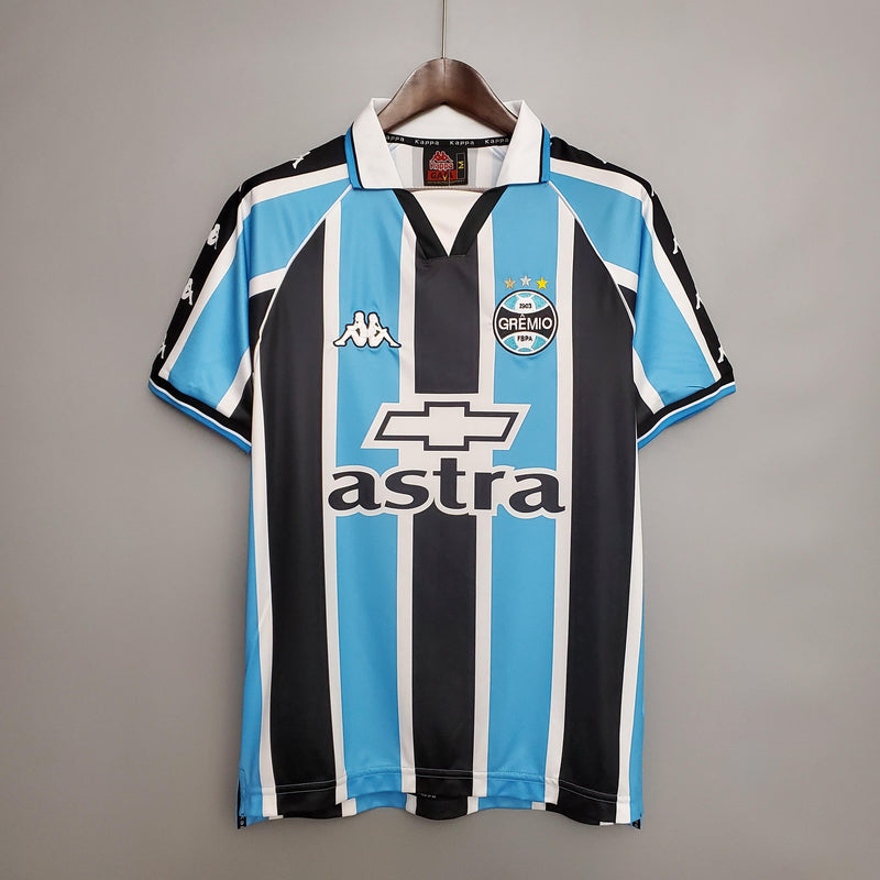 Camisa Grêmio Titular 2000 - Versão Retro Astra Chevrolet