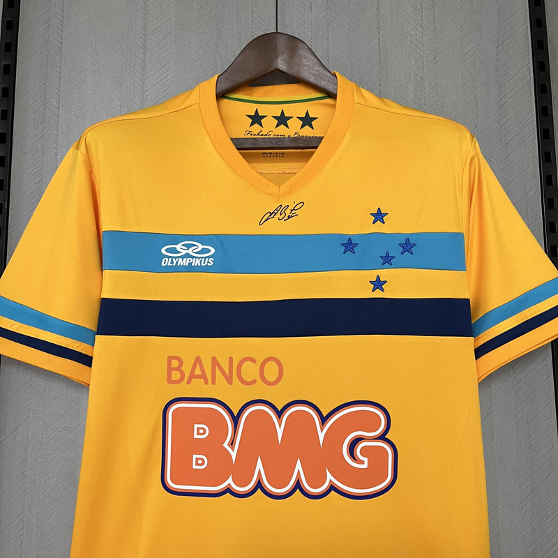 Camisa Cruzeiro de Goleiro 14/15 - Versão Retrô Amarela