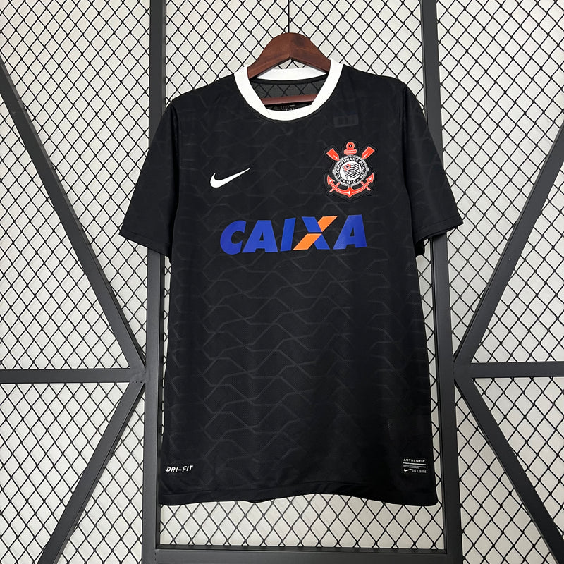 Camisa Corinthians Titular 12/13 - Versão Retrô Preta