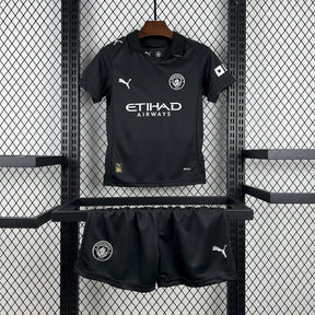 Conjunto Infantil Manchester City 25/26 - All Black