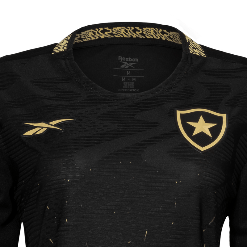 Camisa Botafogo Fora 24/25 - Preto e Dourado