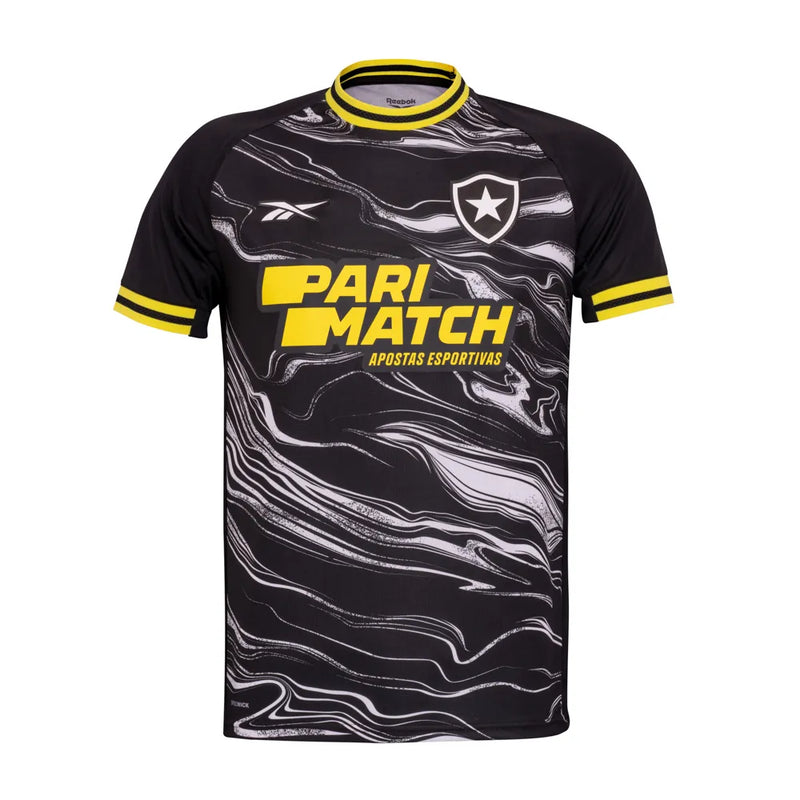 Camisa Botafogo 4th 24/25 - Preto e Amarelo