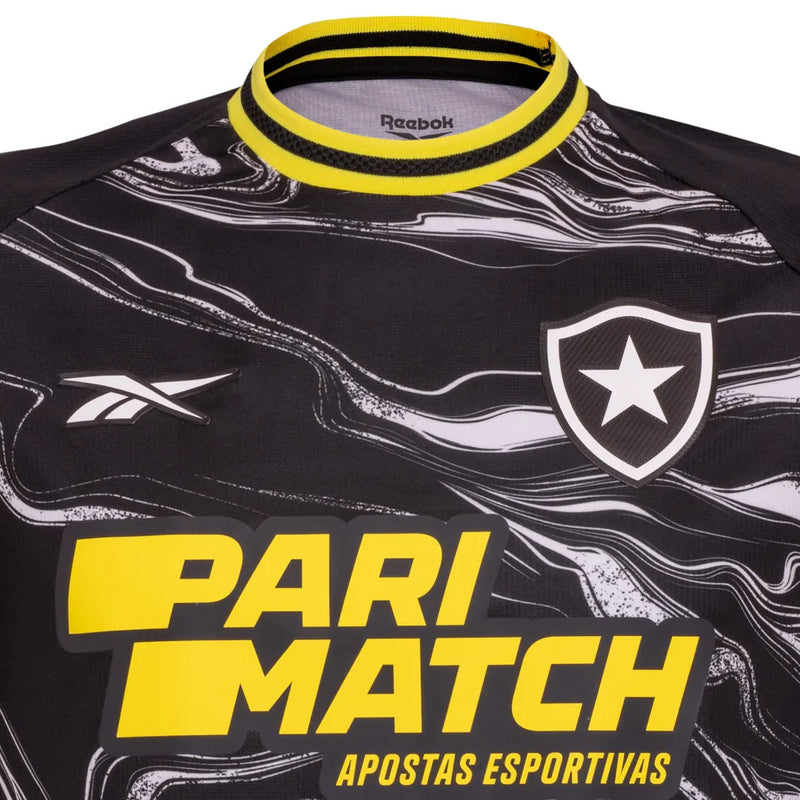 Camisa Botafogo 4th 24/25 - Preto e Amarelo