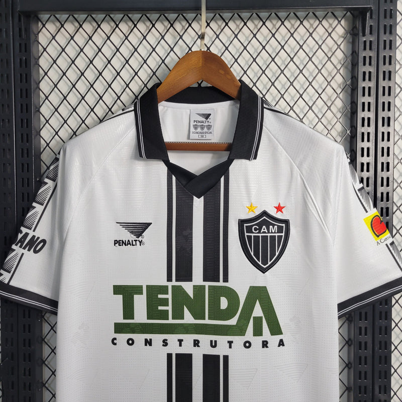 Camisa Atlético Mineiro Fora 1997 - Versão Retrô Branca