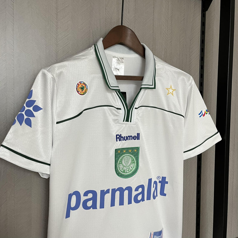 Camisa Corinthians Fora 94/95 - Versão Retrô Branca Parmalat