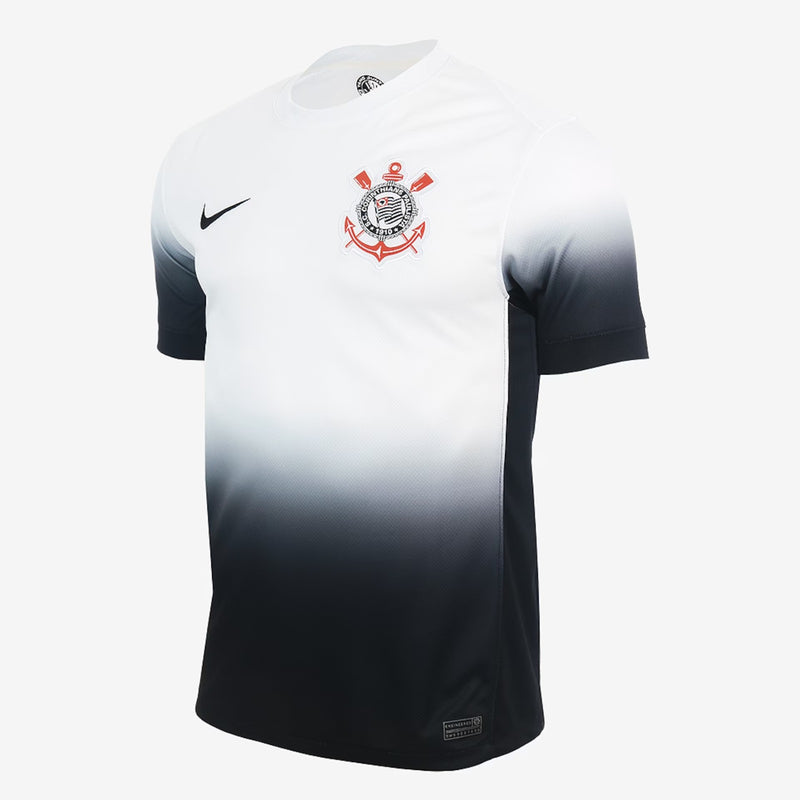 Camisa Corinthians Titular 24/25 - Versão Torcedor Preto e Branco