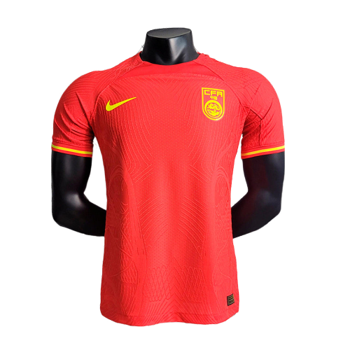 Camisa China Nike 2023/24 Jogador Masculino - Vermelho