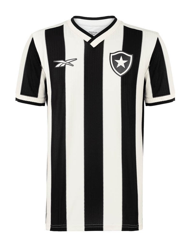 Camisa Botafogo Titular 24/25 - Preto e Branco