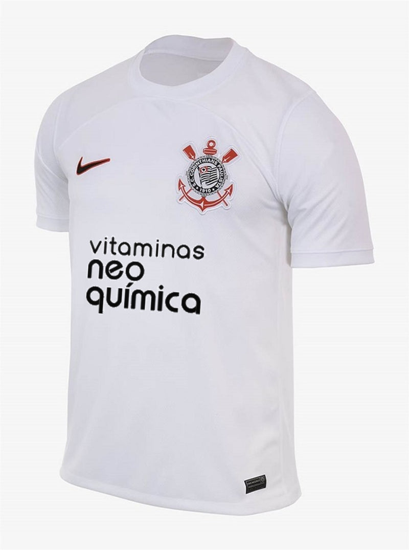 Camisa Corinthians Titular 23/24 - Versão Torcedor Branca