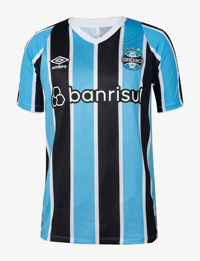 Camisa Grêmio Home 24/25 - Azul e Preta