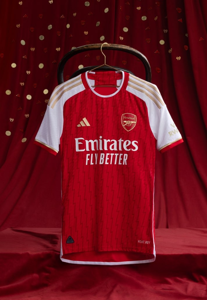 Camisa Arsenal Home 23/24 - Vermelha