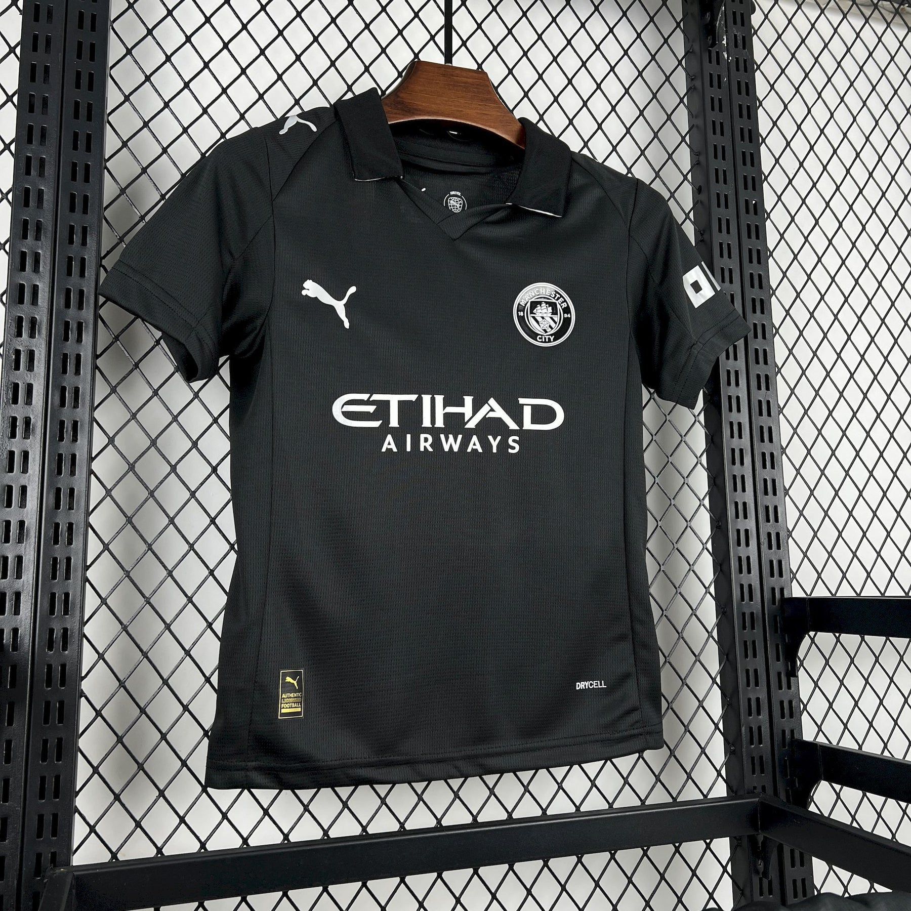 Conjunto Infantil Manchester City 25/26 - All Black