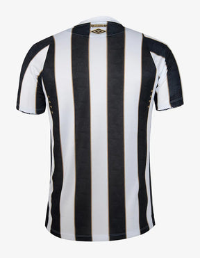 Camisa Santos Fora 24/25 - Preta e Branca