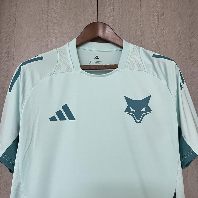 Camisa Cruzeiro de Treino 25/26 - Azul Turquesa Claro