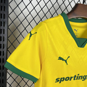 Conjunto Palmeiras 25/26 - Amarelo e azul