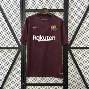 Camisa Barcelona III 17/18 - Versão Retro Rakuten Vinho