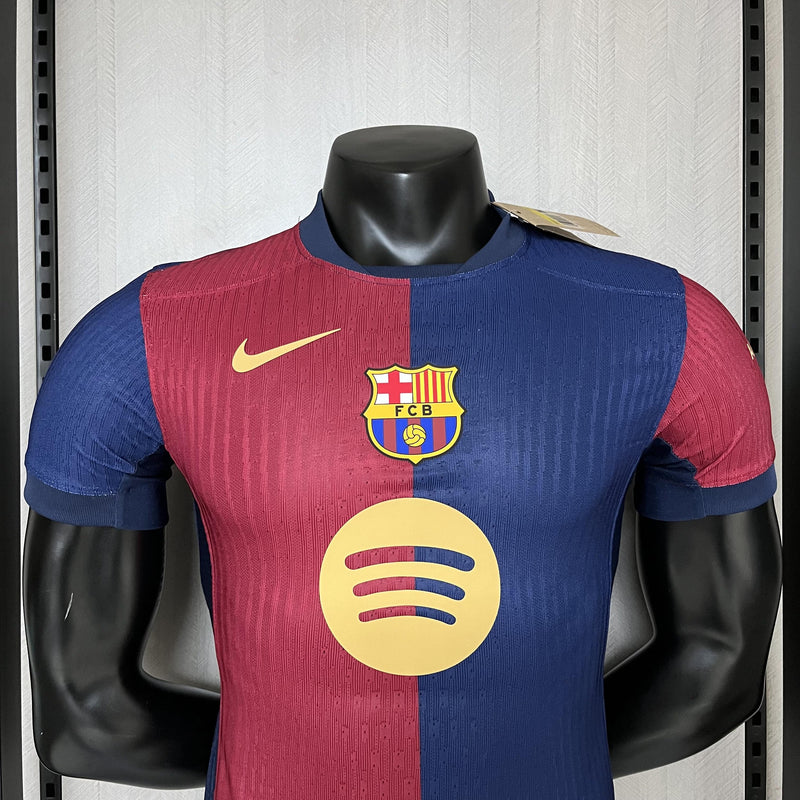 Camisa Barcelona Titular 2024/25 - Versão Jogador Spotify