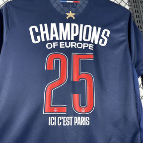 Camisa PSG Titular Edição Especial 25/26 - Campeões da Europa