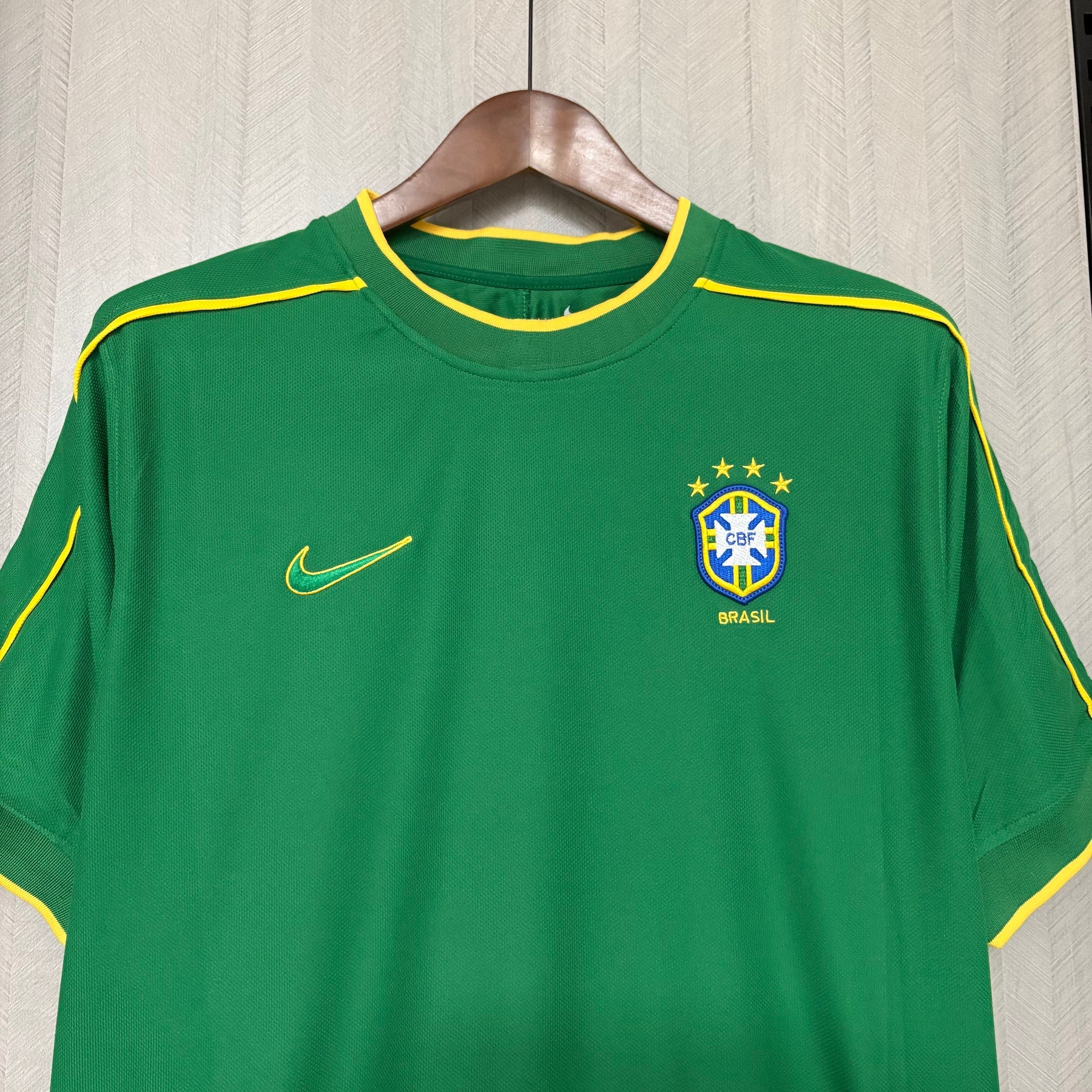 Camisa Brasil 1998 - Versão Retrô Goleiro