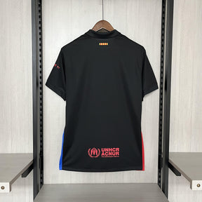 Camisa Barcelona Titular 24/25 - Versão Torcedor Preta Spotify