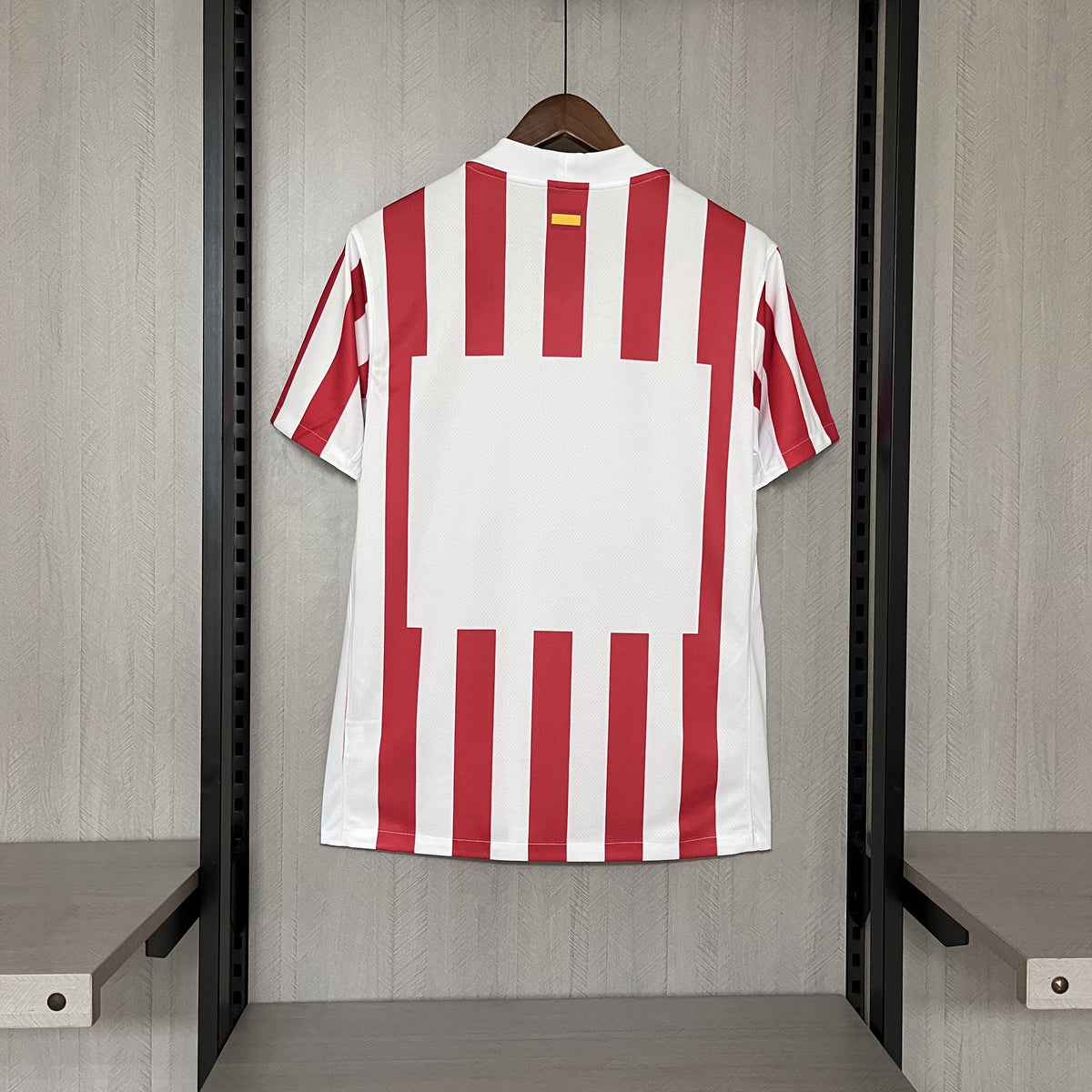 Camisa Atlético de Madrid Titular 25/26 - Vermelho e Branco