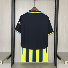 Camisa Manchester City Fora 24/25 - Preto e Verde